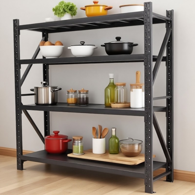 黑色庫房貨架6 黑色庫房貨架6